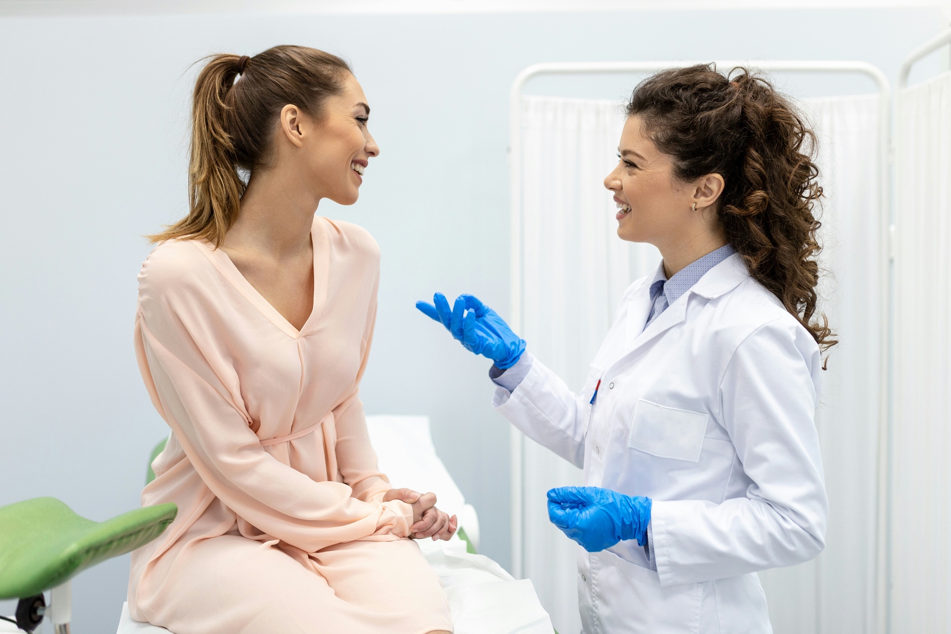 Consultation médicale en clinique